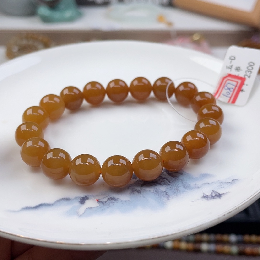 和田玉手串未镶嵌