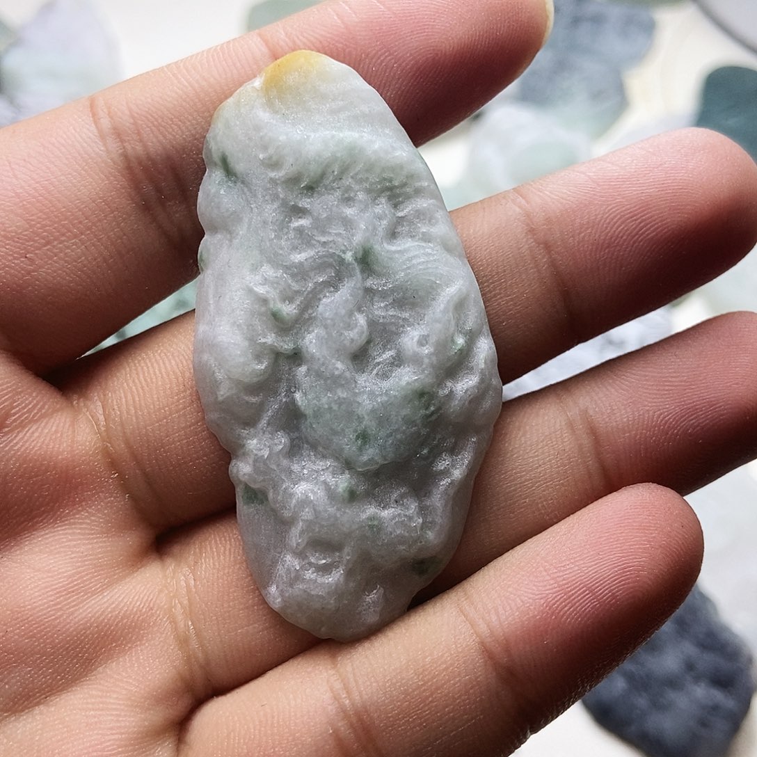 A***c定制翡翠未镶嵌全包