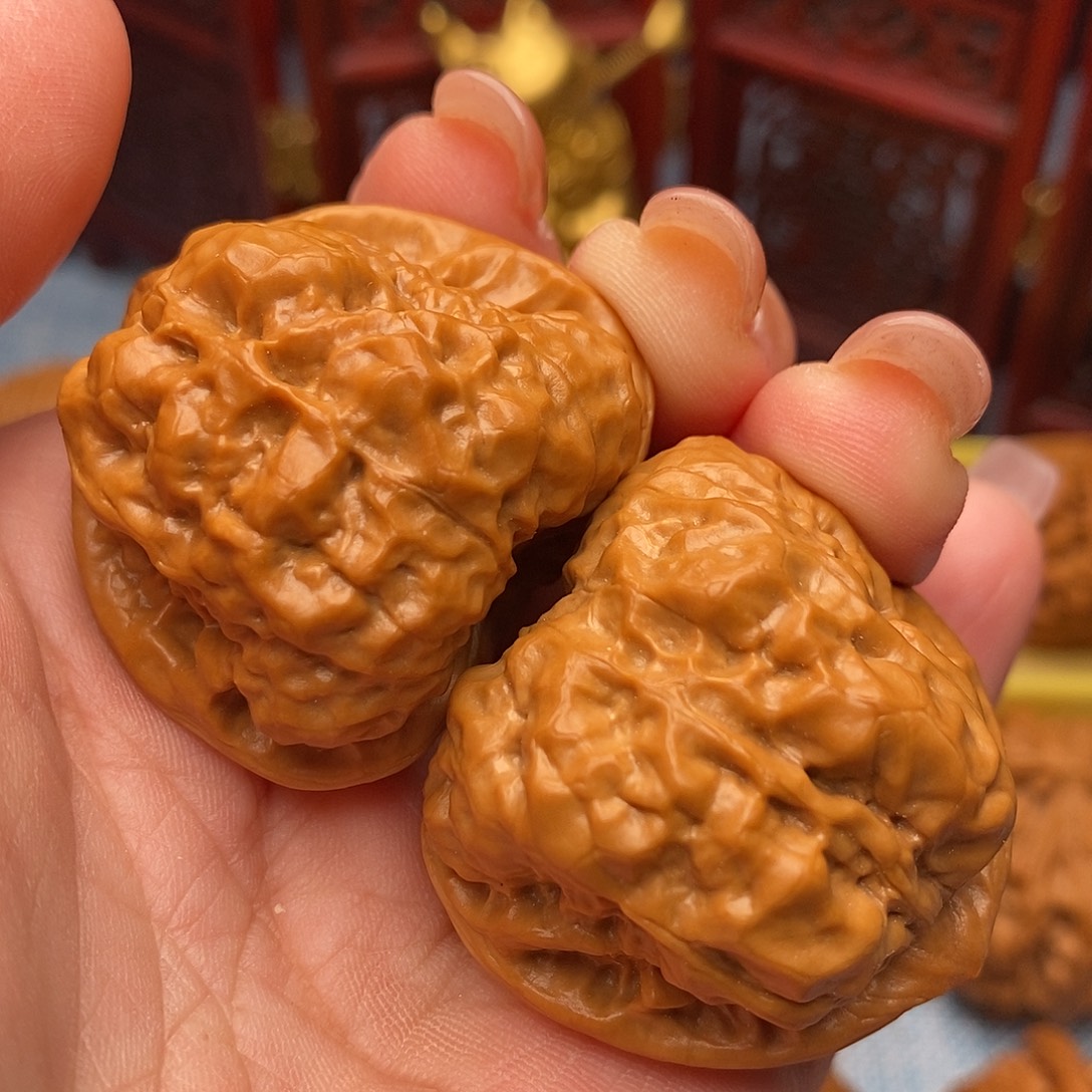 文玩核桃把件38全品毕业延庆蛙