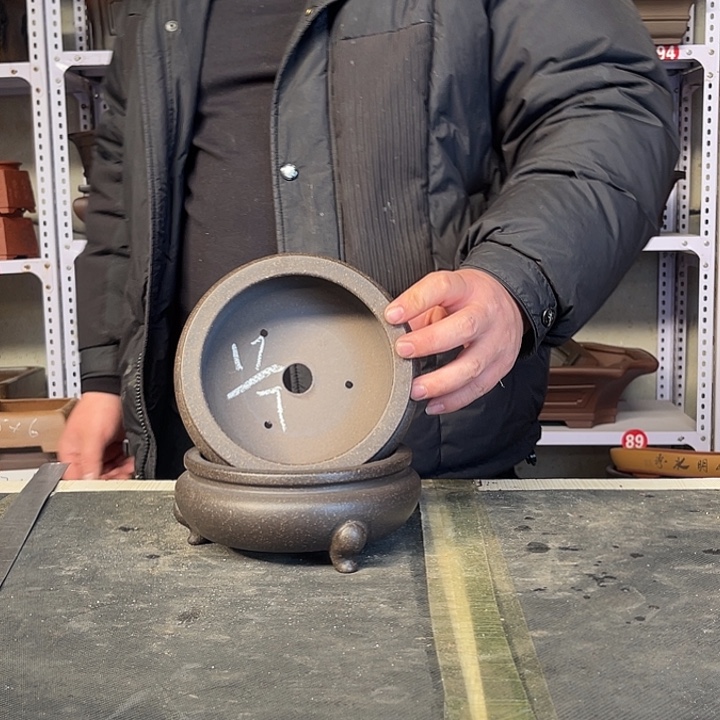 紫砂花盆紫砂等传统