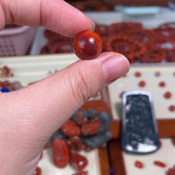 南红玛瑙未镶嵌颈饰73