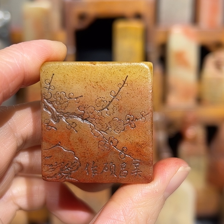 剑***心印石寿山石寿山石山山水水