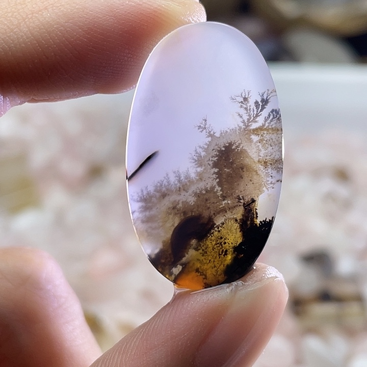 玛瑙/玉髓合金颈饰