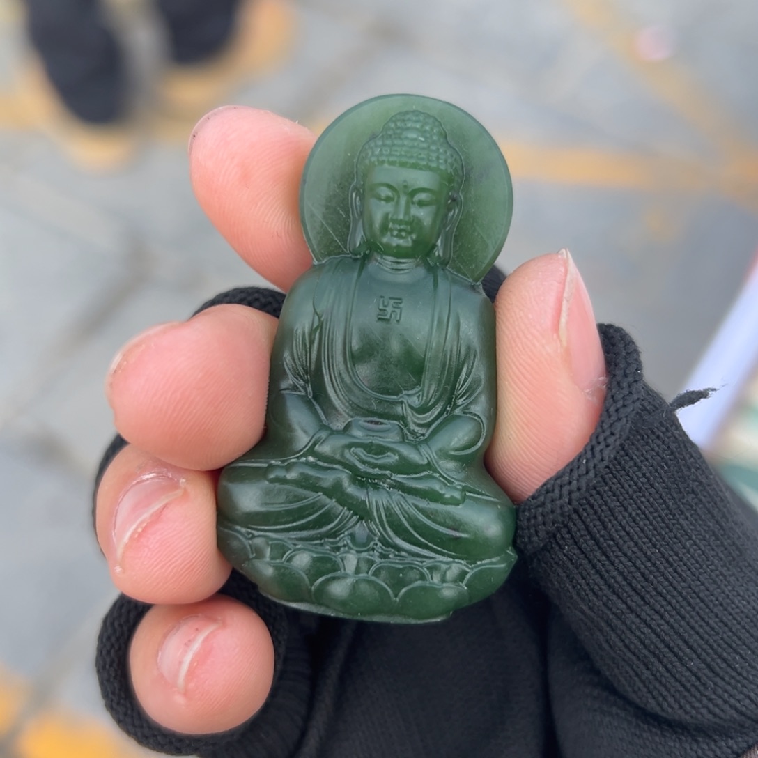 和田玉挂件未镶嵌