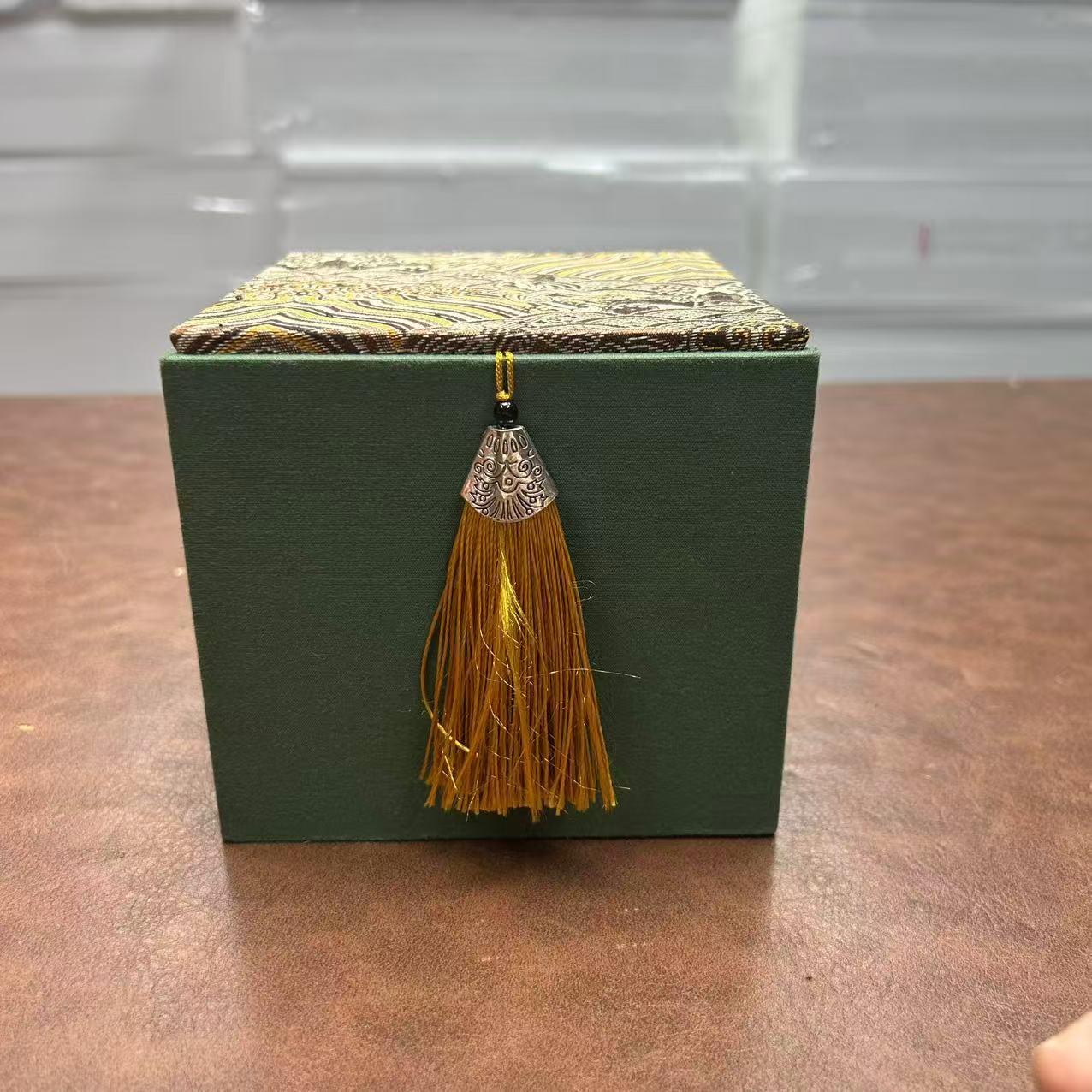 TJ194-石榴青瓷扳指杯-不带礼盒