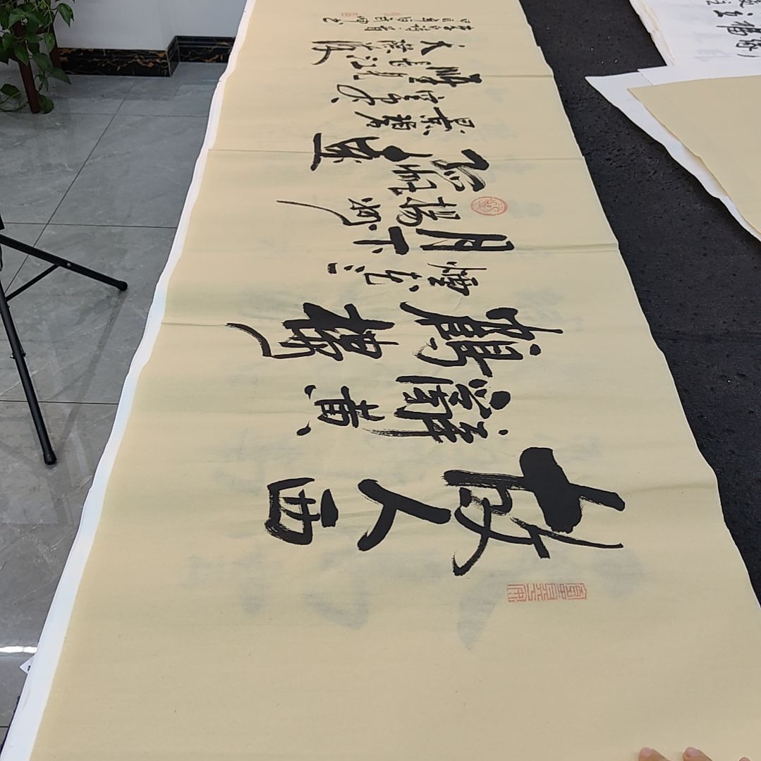 白武坤老师作品一副