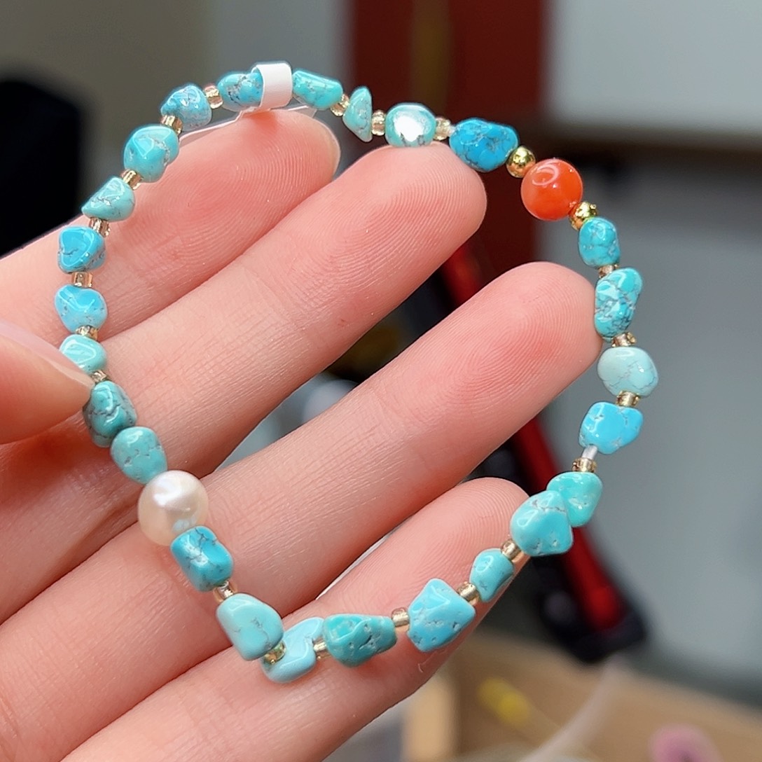 绿松石珠宝奇石未镶嵌