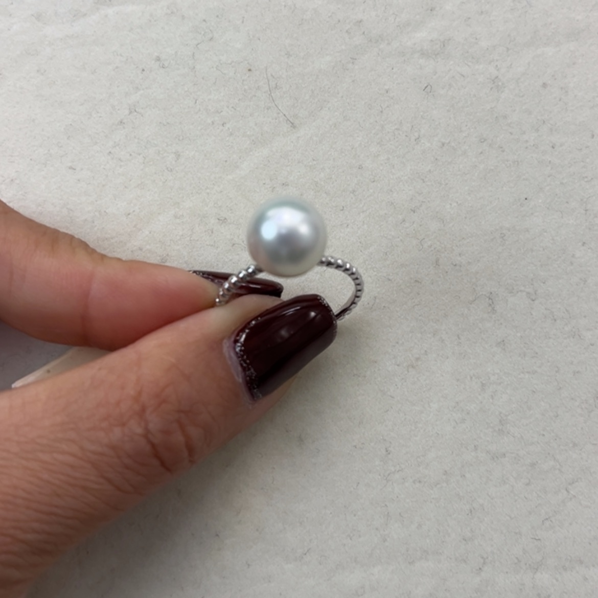 【闪购商品】海水珍珠戒指银S925镶嵌