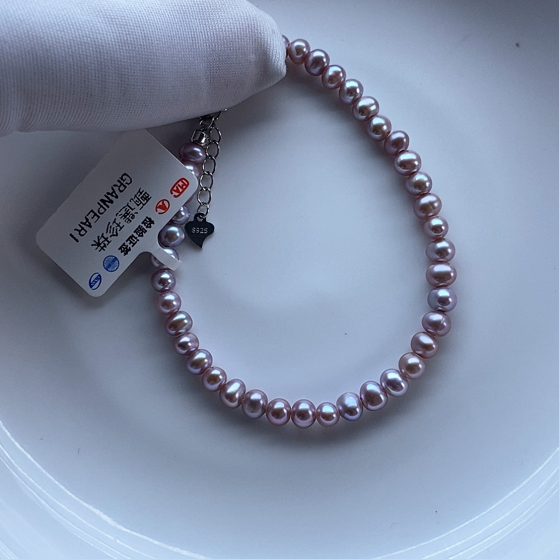 海水珍珠耳饰银S925镶嵌