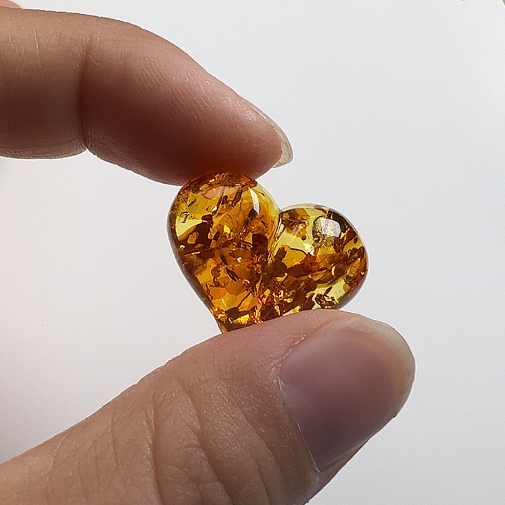 琥珀（花珀）未镶嵌颈饰