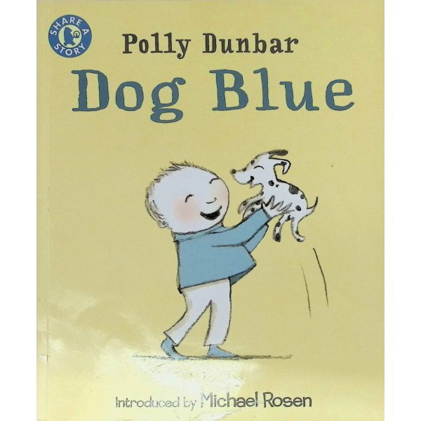 原版儿童绘本3-6岁平装Dog Blue