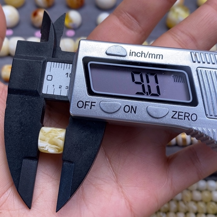 蜜蜡裸石未镶嵌六方