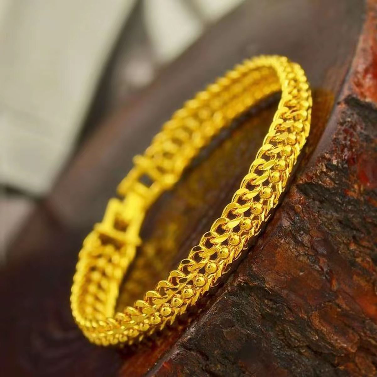 蛇骨手链中国风古风高端首饰很精美手纯手工制作精美手