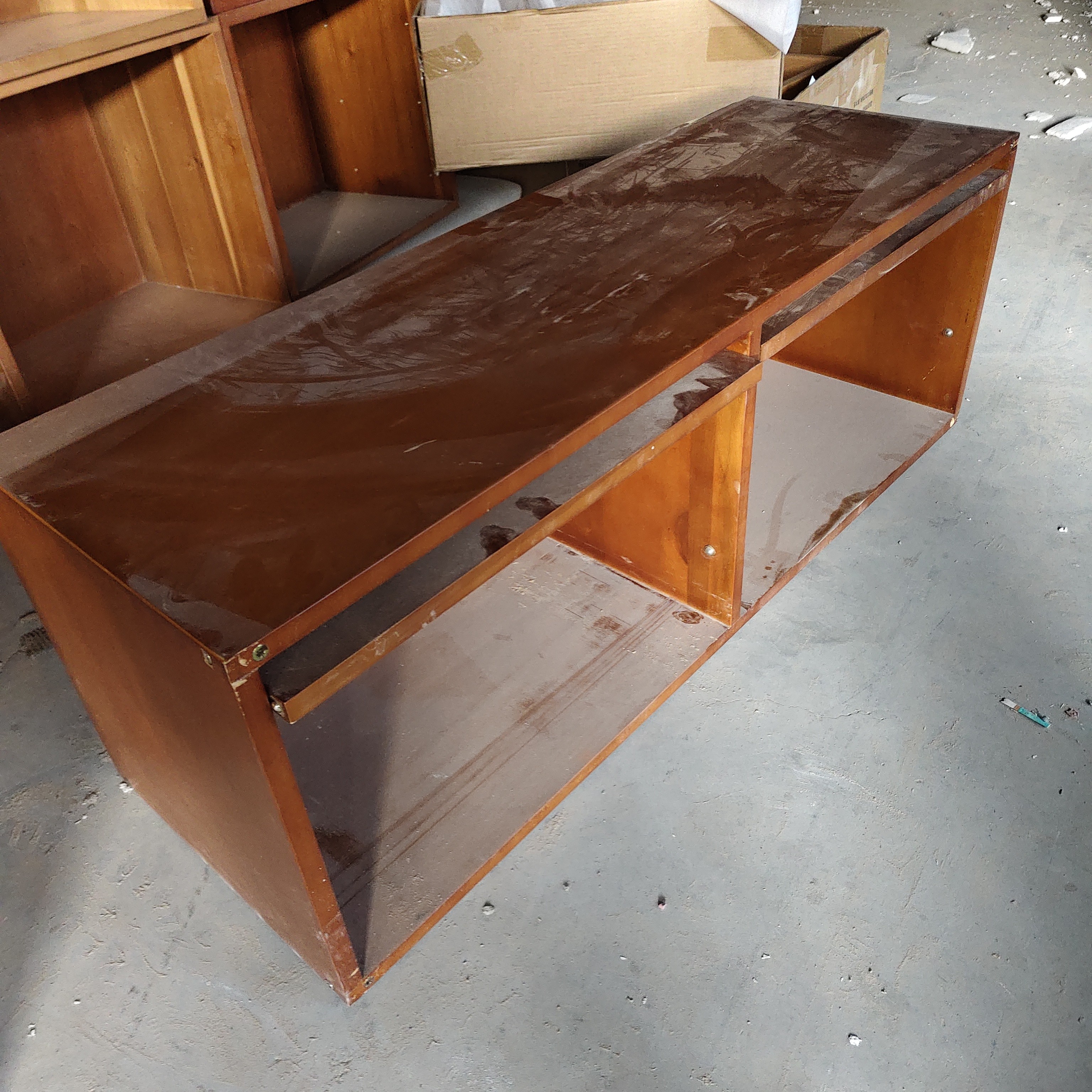 组合柜 黄杨97×12×30瑕疵木工0198