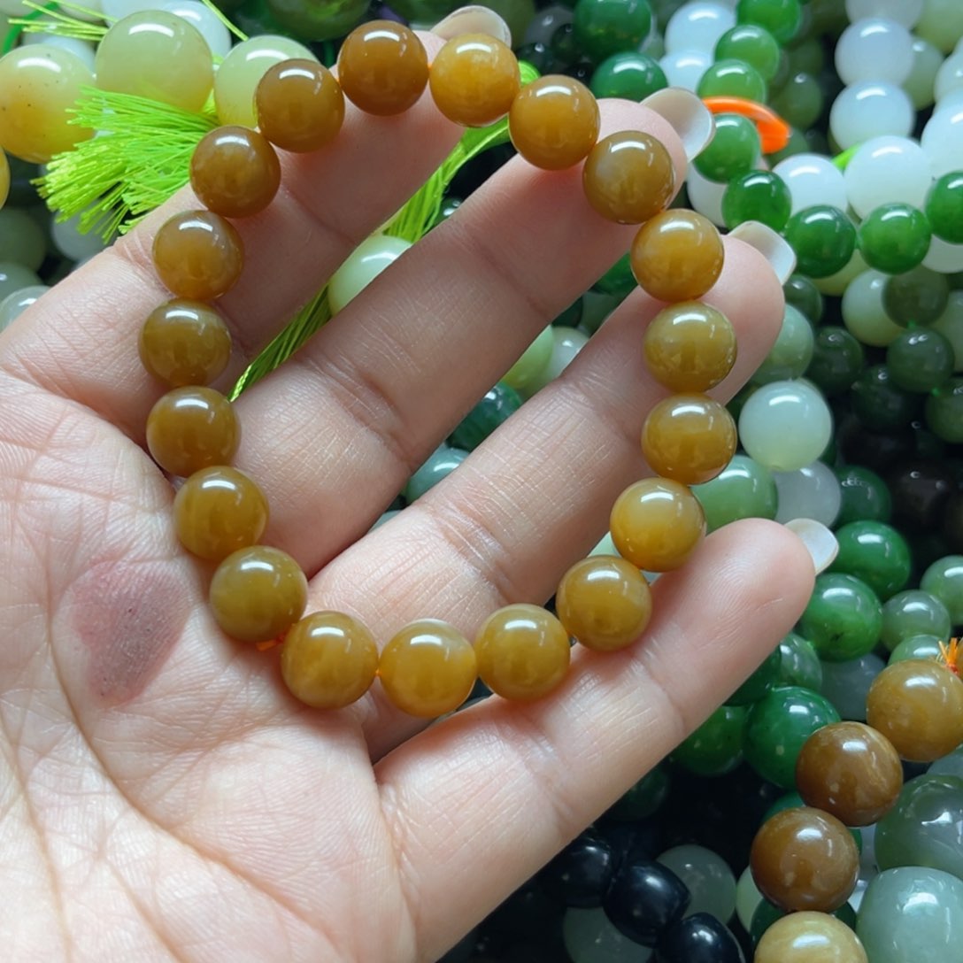 和田玉手链未镶嵌