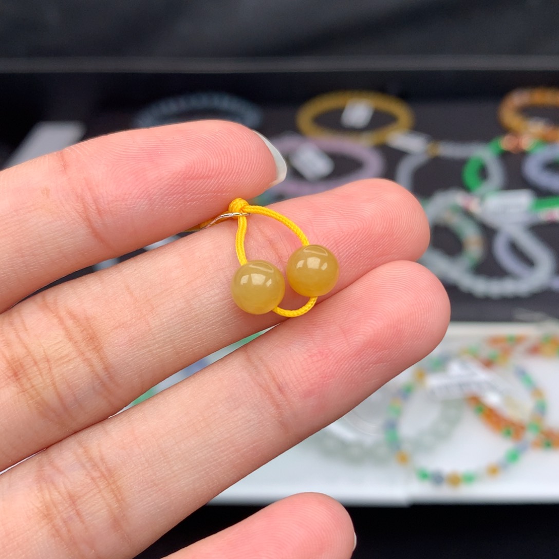 翡翠手链未镶嵌卡6.2