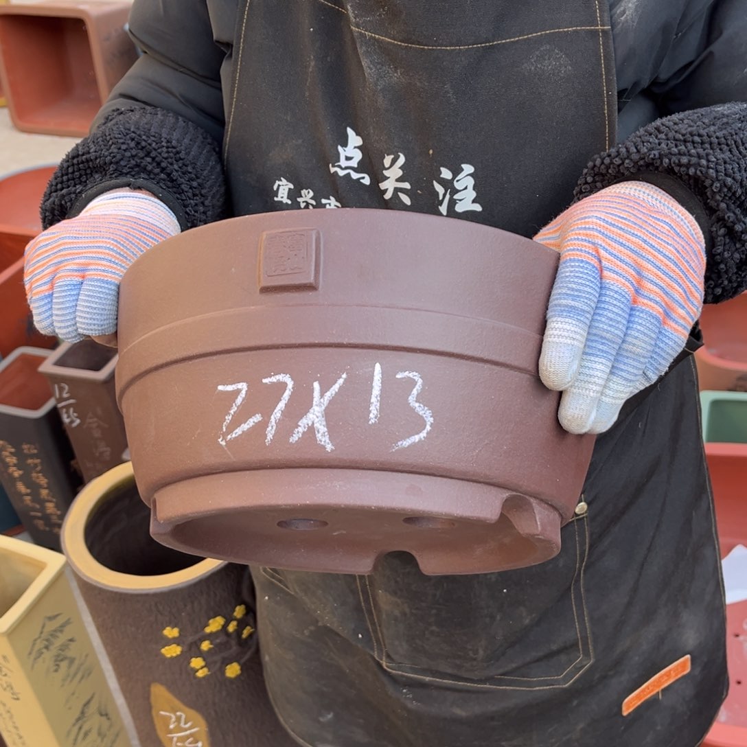 紫砂花盆盆景艺术