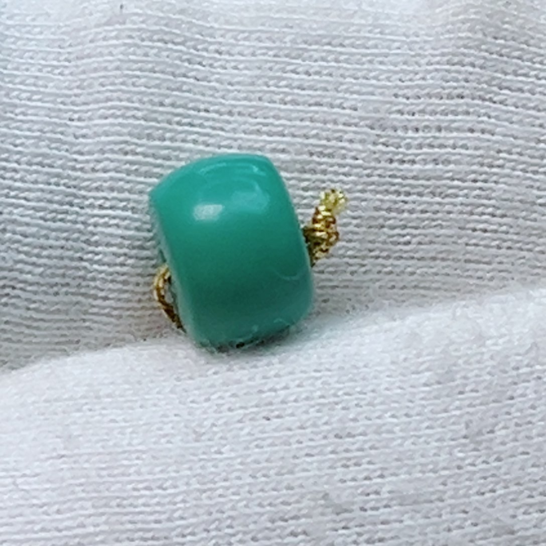 绿松石未镶嵌7.8墩子