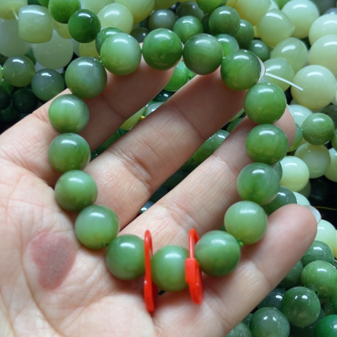 和田玉手链未镶嵌