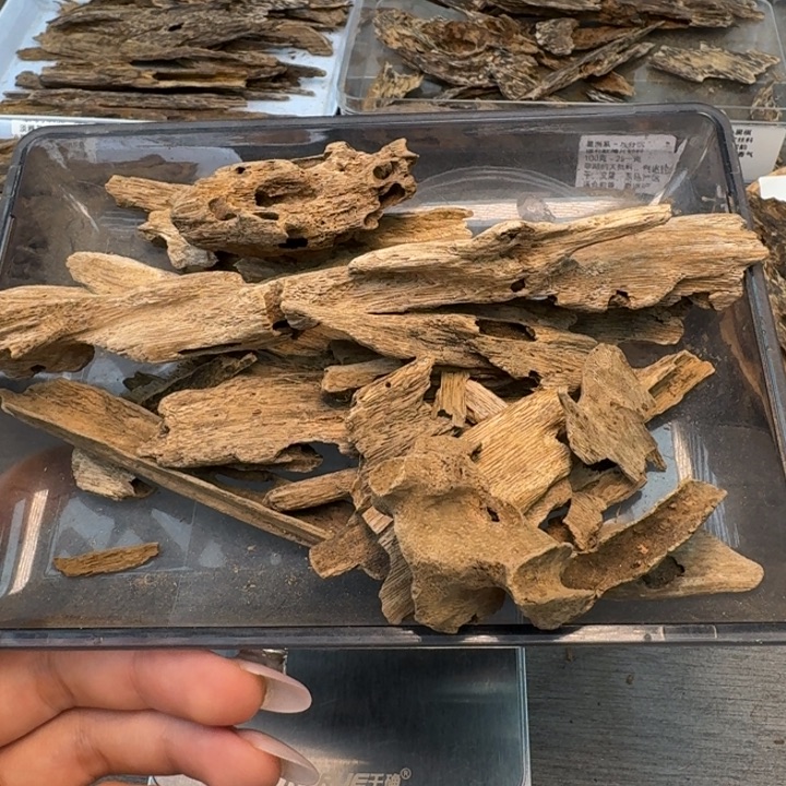 福利！捡漏海南土沉虫漏57.3克