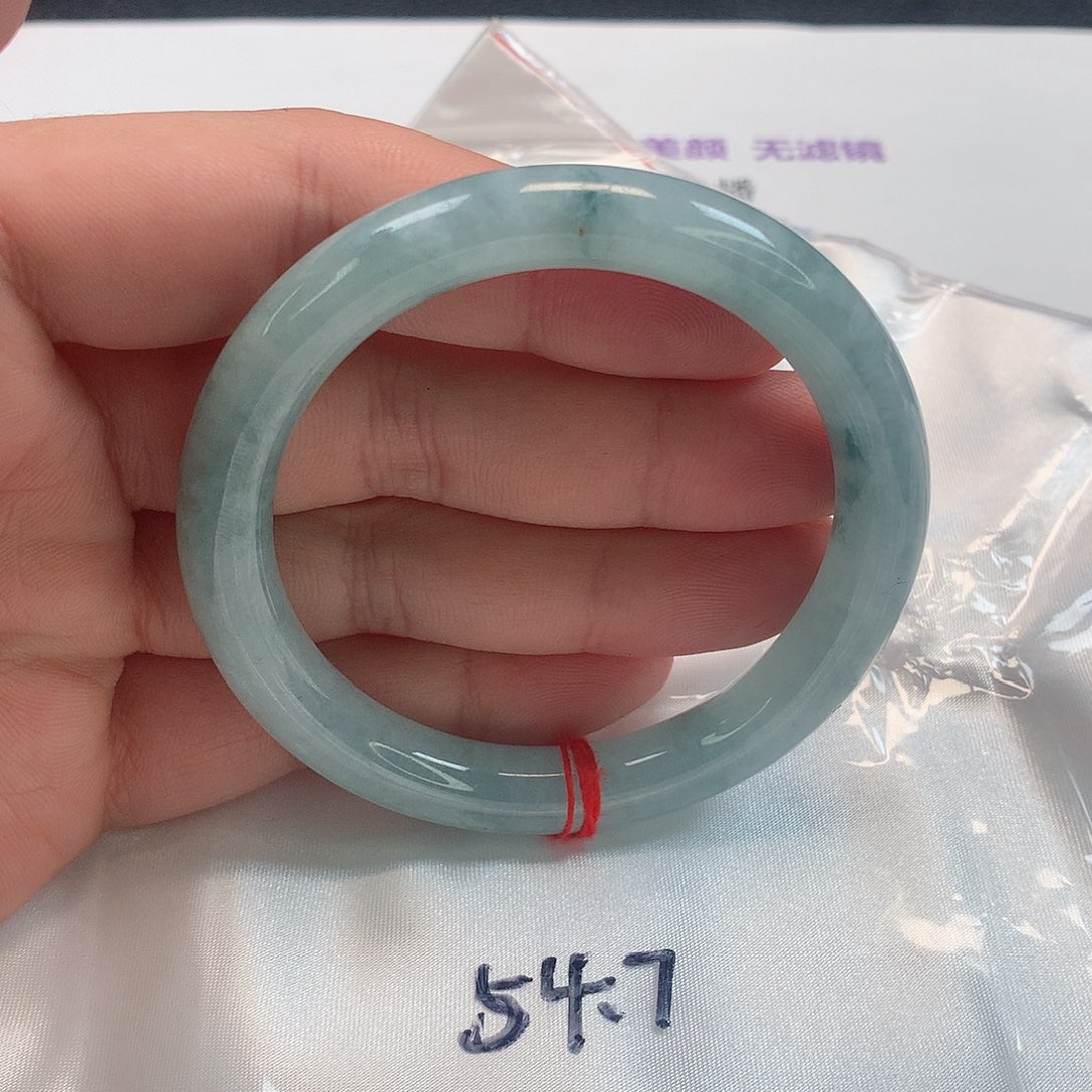 翡翠手镯（圆镯）未镶嵌264号