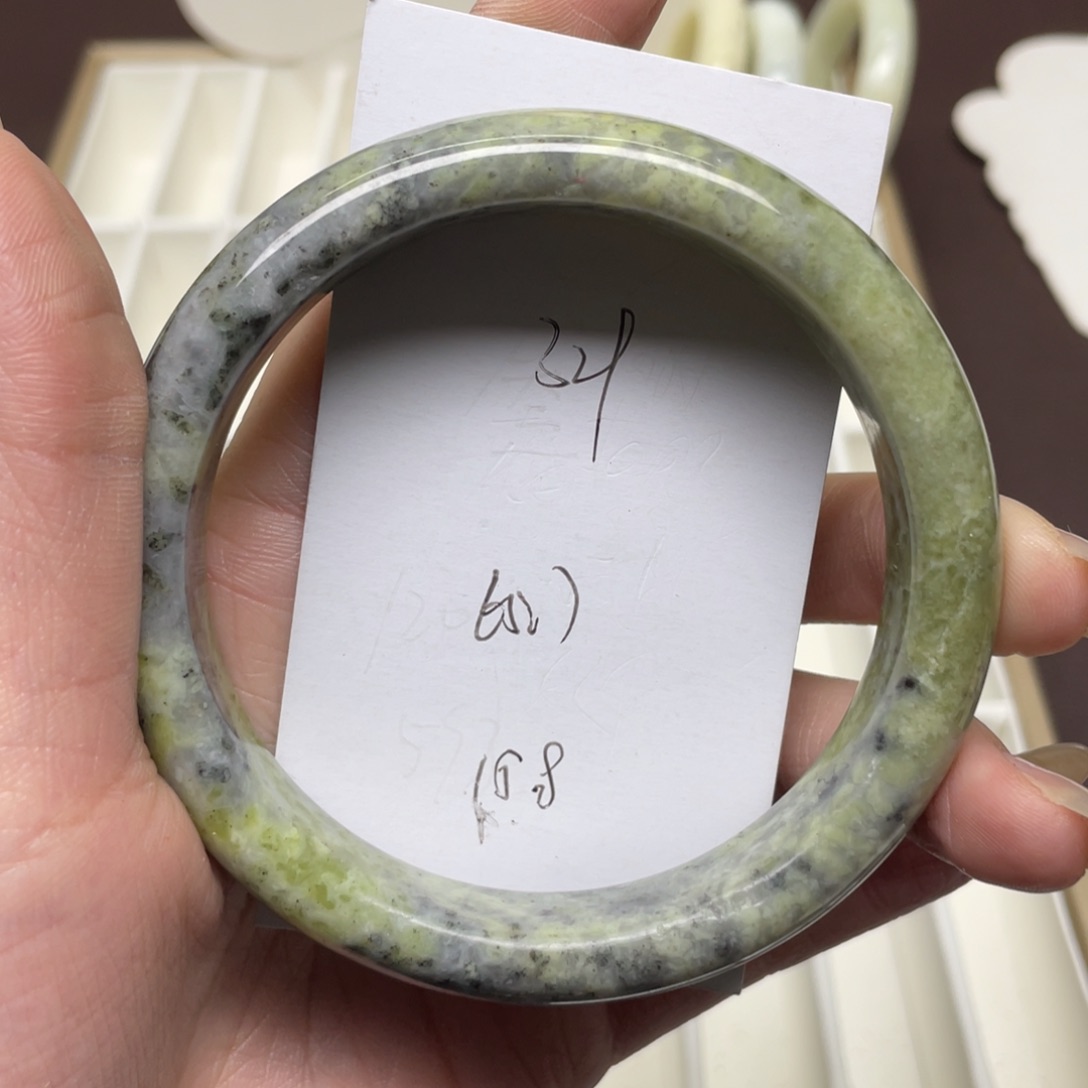 蛇纹石玉合金手镯