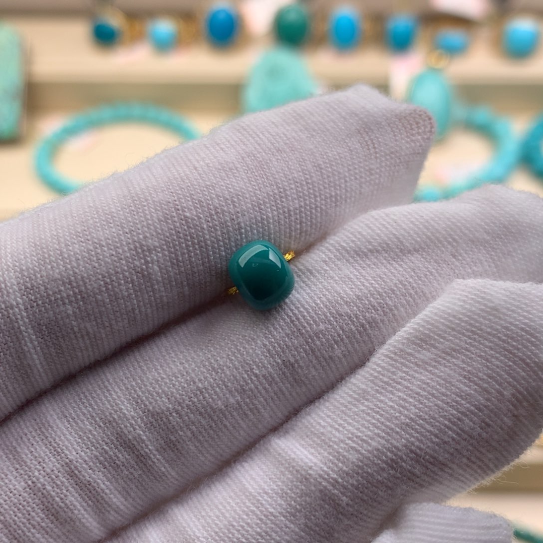 未镶嵌绿松石珠宝奇石7.2-5.8