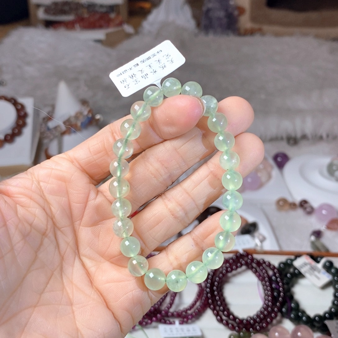 【闪购商品】水晶手链未镶嵌葡萄石7-8mm