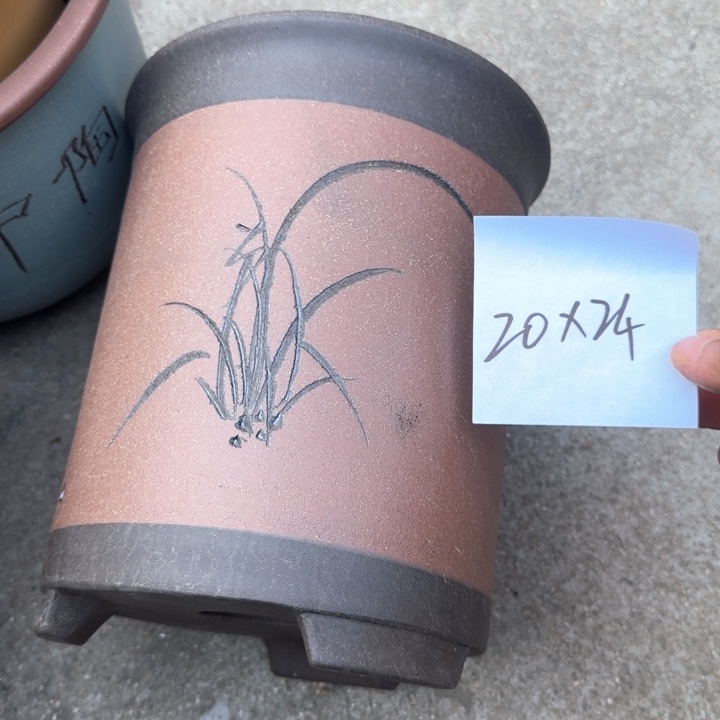 紫砂花盆特价清仓