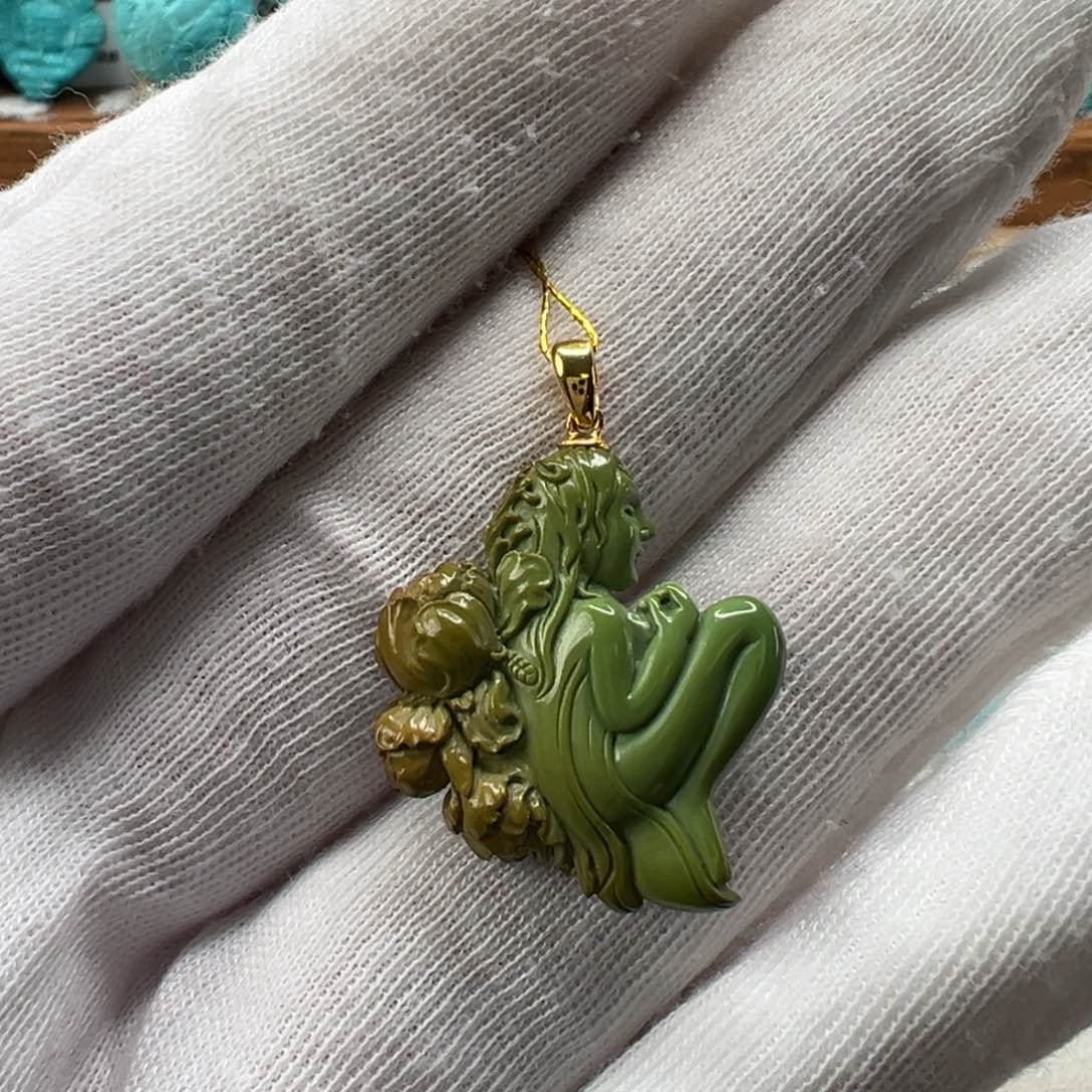 绿松石配饰未镶嵌