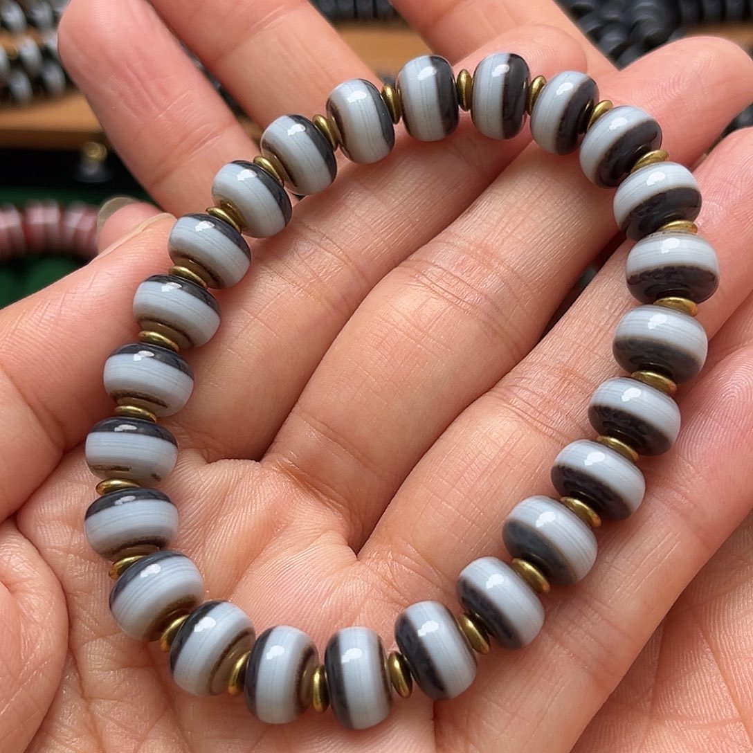 玛瑙/玉髓合金手串