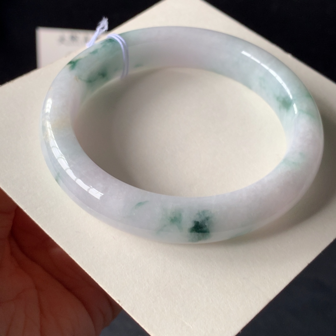 翡翠未镶嵌手镯20号57-12.1-9.1