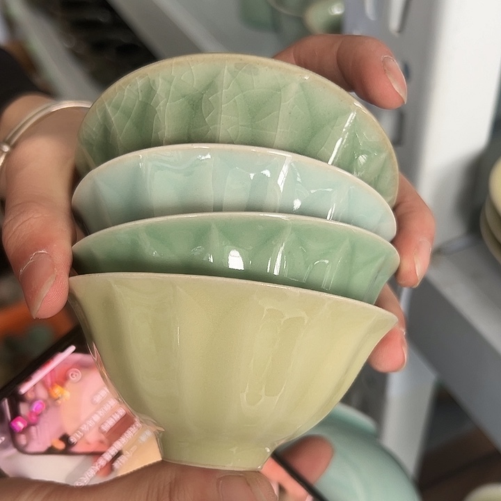 小米茶器龙泉青瓷