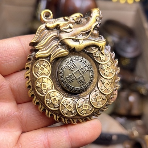 铜制工艺把玩摆件