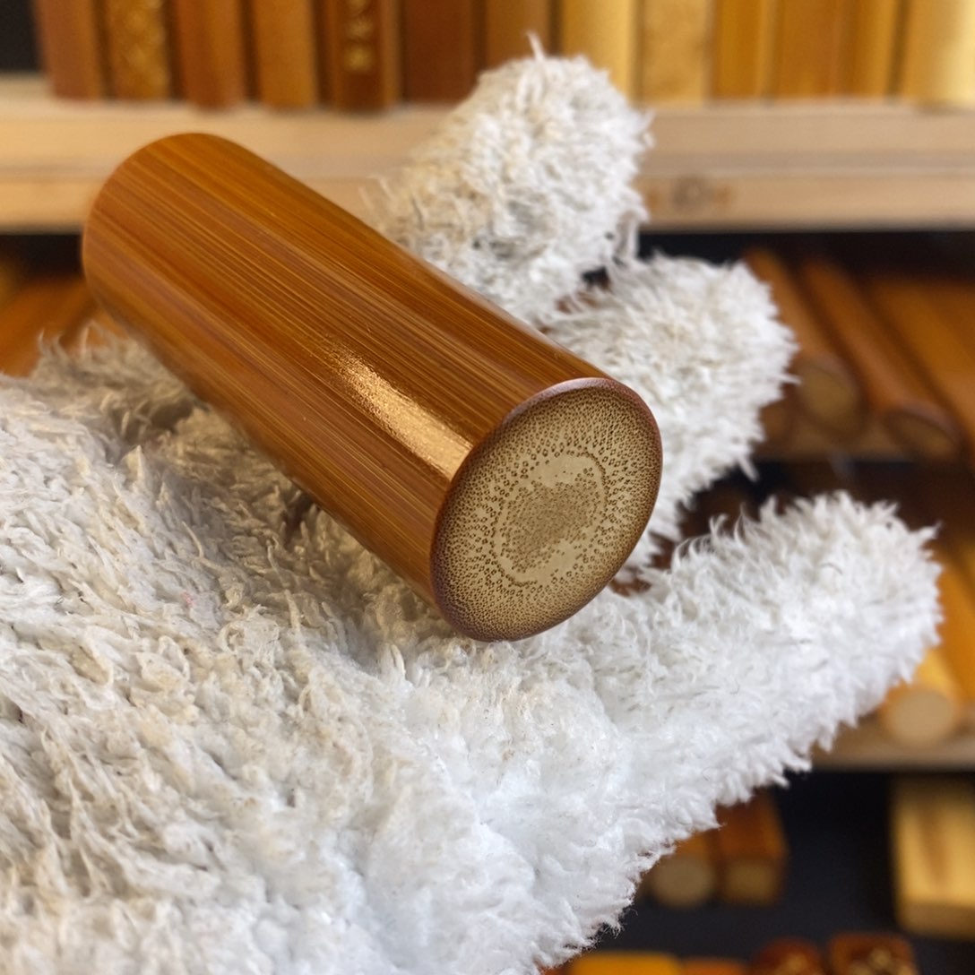 竹2.4 6.6cm红皮大圆 压手皮厚