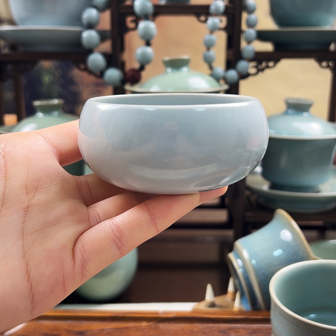 仿古月白卧足禅定福利价