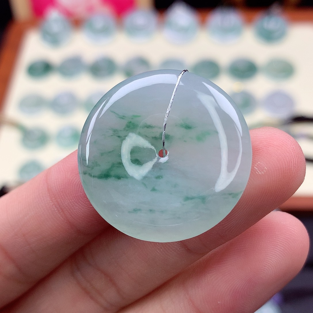 颈饰未镶嵌翡翠14 尺寸29.3-5