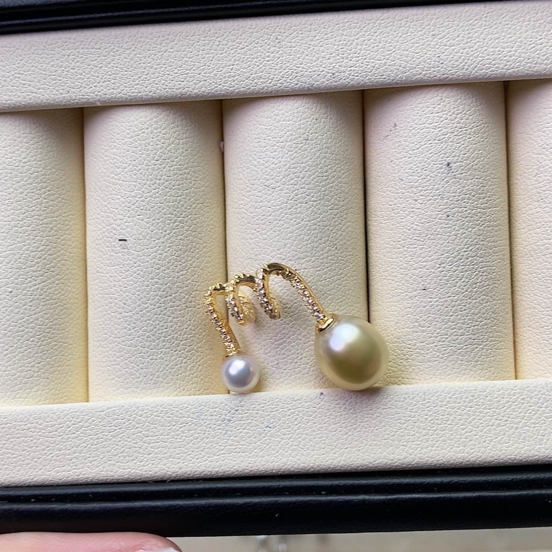 海水珍珠颈饰银S925镶嵌