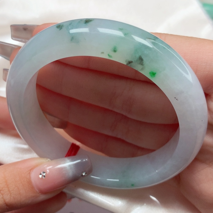 【闪购商品】翡翠手镯未镶嵌55圈