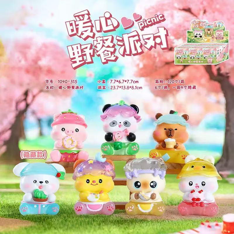 暖心野餐派对盲盒
