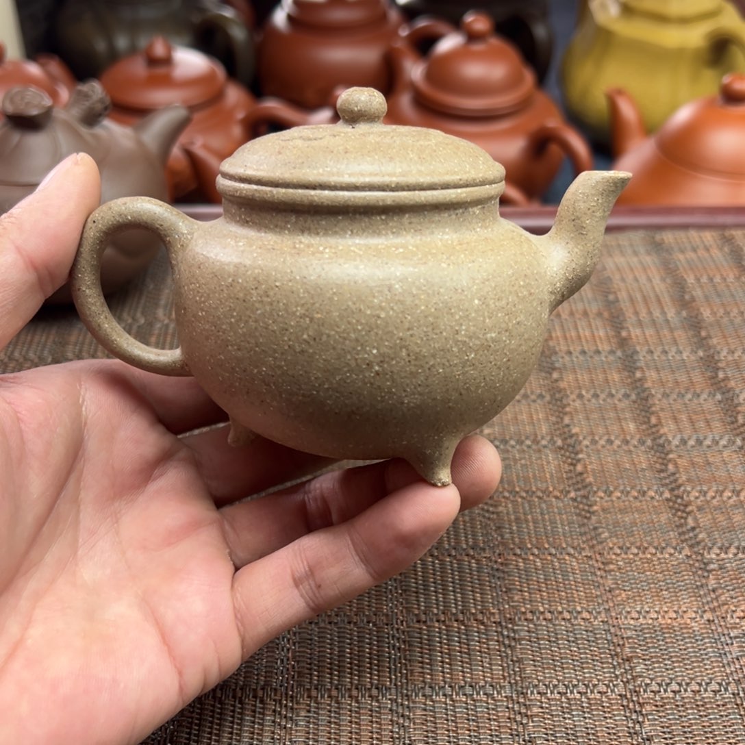 茶壶紫砂宜兴原矿紫砂壶150毫升容量