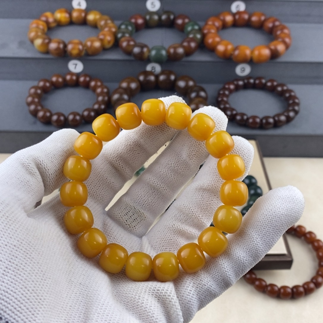 冰***点菩提根/象牙果手串