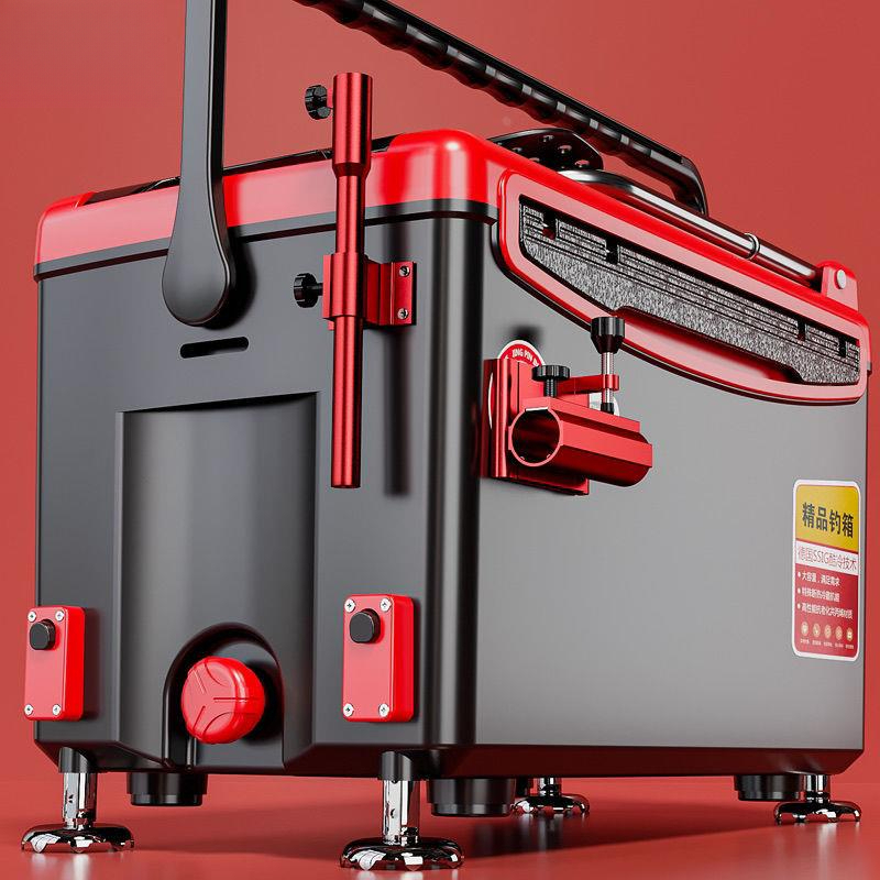 钓箱全套2025新款超轻多功能钓鱼箱可坐台钓鱼箱垂钓箱子渔具装备