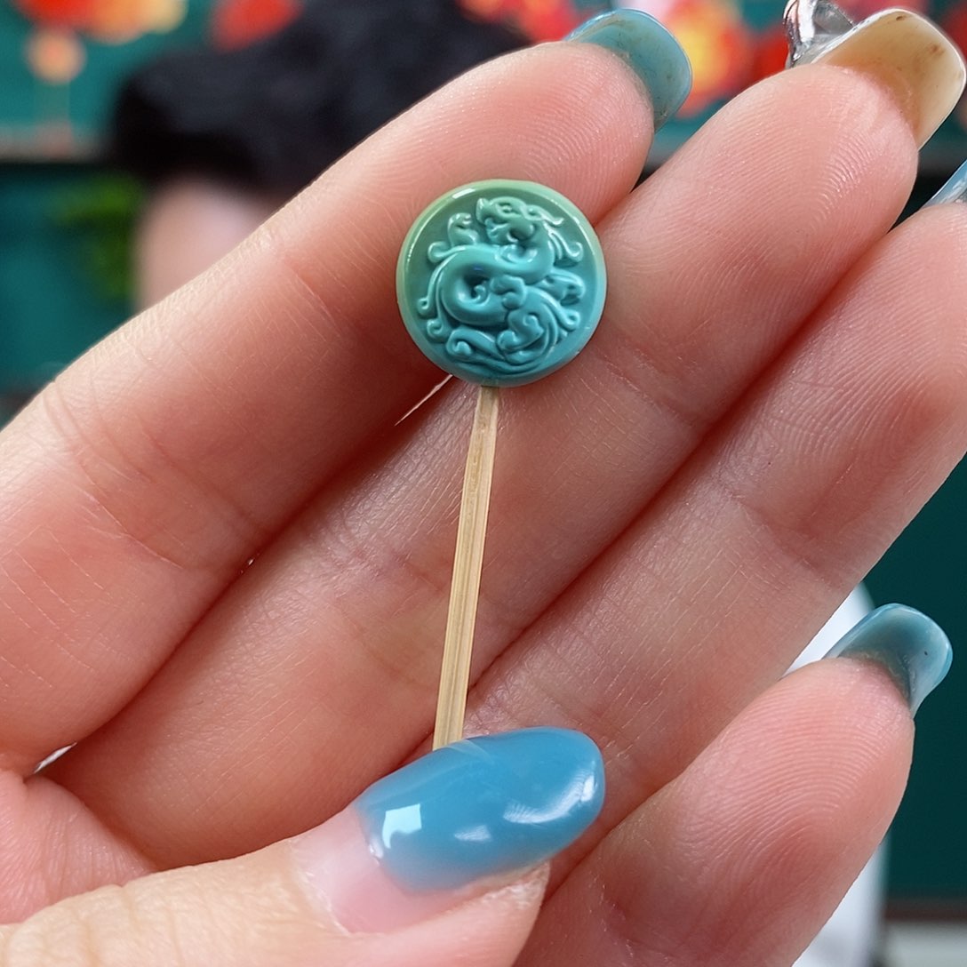 绿松石珠宝奇石未镶嵌