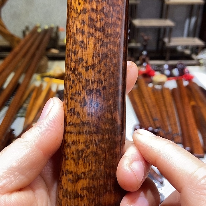 南美蛇纹木木块一个