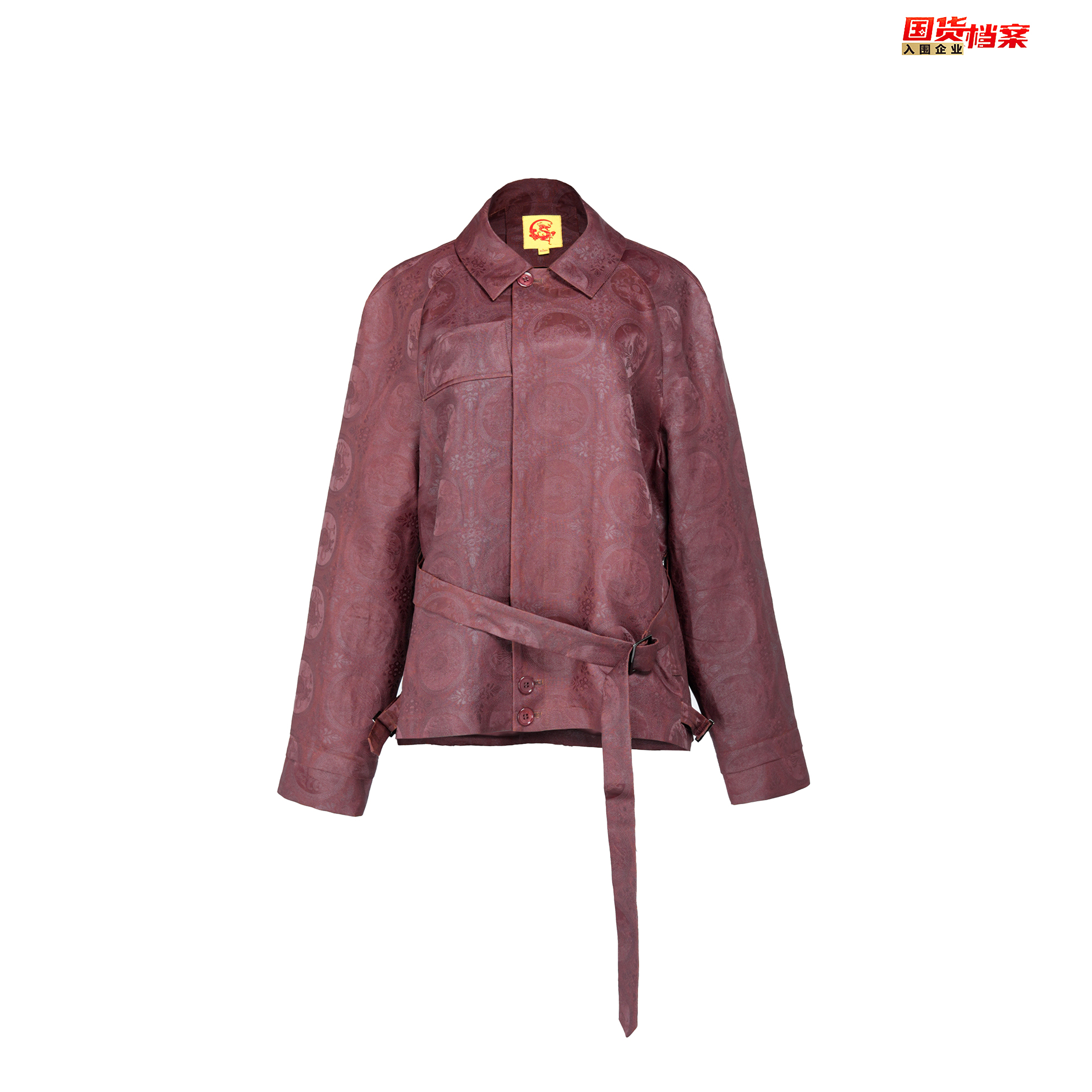 【万象有衣】-设计款香云纱气质款上衣-1166