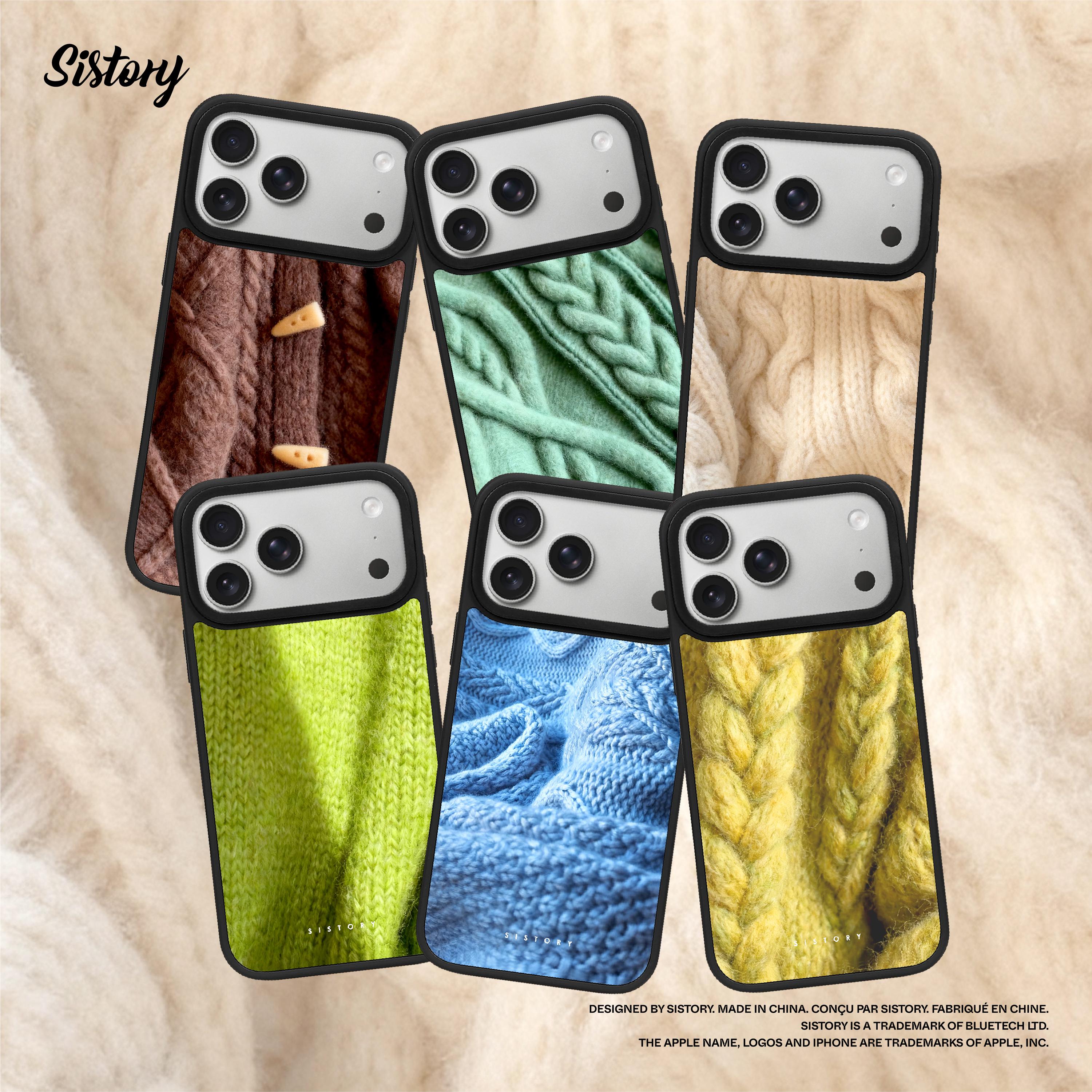 sistory冬季毛衣合集 适用iPhone17promax16 15磁吸手机壳