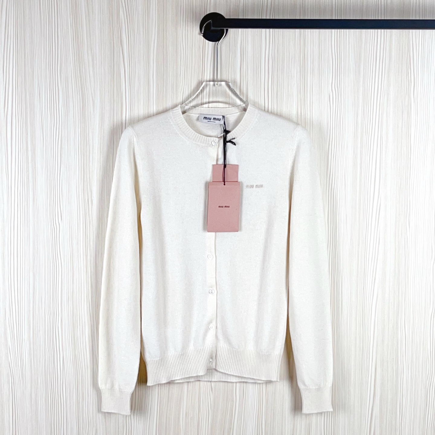 未使用 MIU MIU/缪缪 开衫/成色看直播尺码40/GSS29605 
