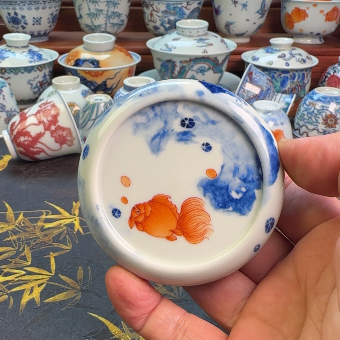 金玉满堂小盖置杯杯