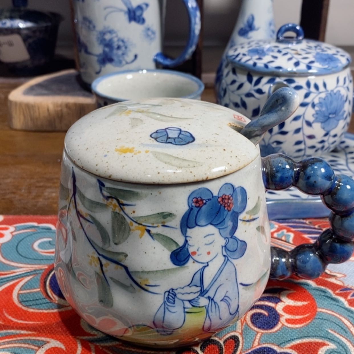 【闪购商品】陶瓷景德镇陶瓷艺术水杯